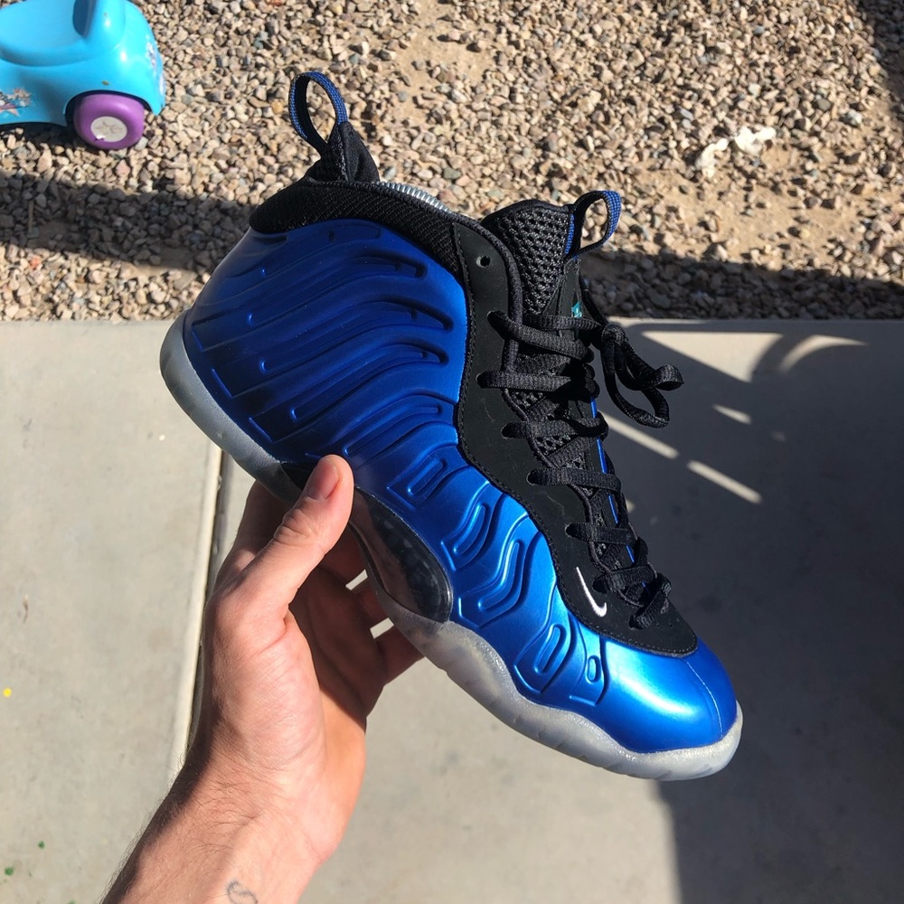 Nike Air Foamposite One Royal Blue XX 20th Anniversary 2017 Size 7Y